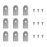 Roborock Replacement Mower Blades for RockNeo Q110H (Pack of 12)