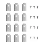Roborock Endurance Replacement Blades for RockMow X120H (Pack of 12)