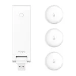 Aqara Water Leak Sensor 3-Pack + Hub M100 Kit