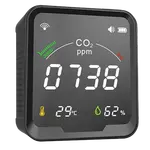 Moes CO2 Air Quality Monitor Temp and Hum