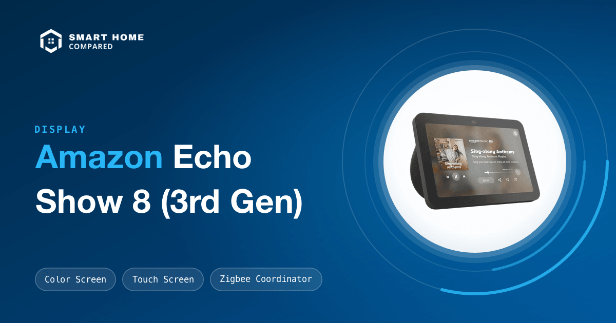 Amazon Echo Show 8 (3rd Gen): Review & Specs - Displays