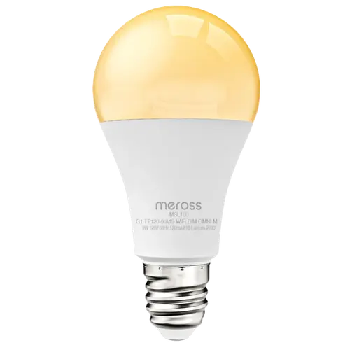 Meross Smart Wi-Fi LED Bulb with Dimmable Light