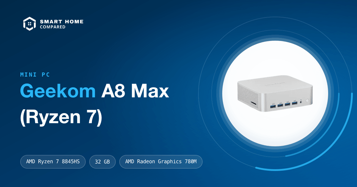 Geekom A8 Max (Ryzen 7): Review & Specs - Mini PCs