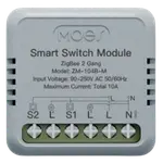 Moes ZigBee Mini Switch Module 2 Gang