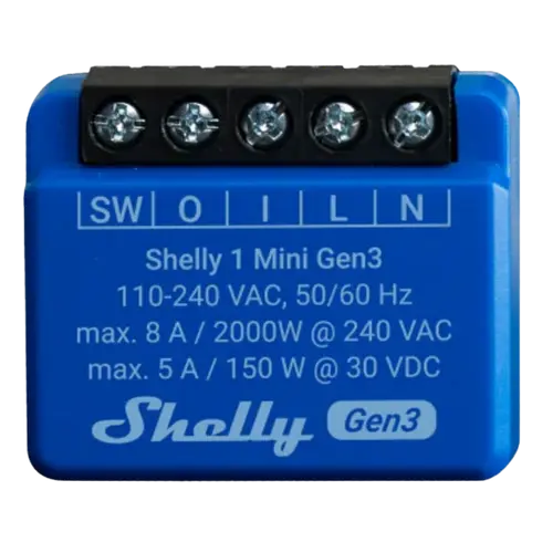 Shelly 1 Mini Gen3
