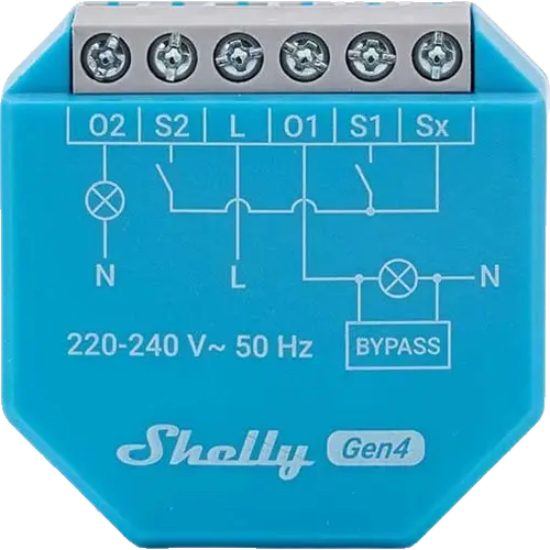 Shelly 2L Gen4
