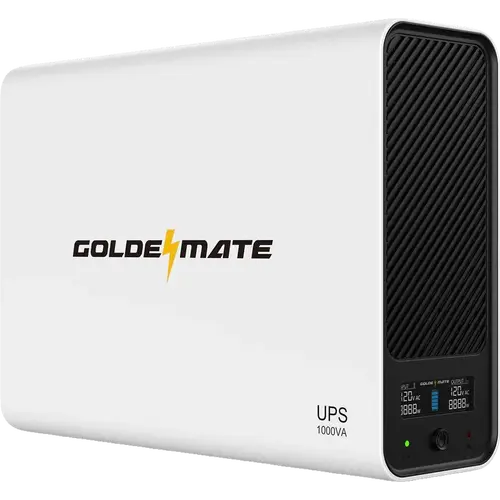 GOLDENMATE 1000VA/800W LiFePO4 UPS