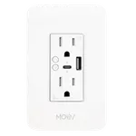 Moes Smart WiFi 2 USB Wall Outlet