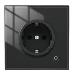 Moes Wifi Smart Wall Socket Glass - EU