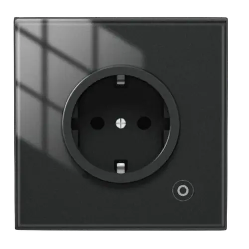 Moes Wifi Smart Wall Socket Glass - EU
