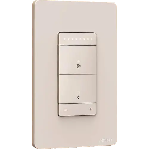 Moes Star Ring Smart Ceiling Fan Control Dimmer Switch
